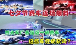 飞车手游返场最新爆料,经典车型返场，激情赛道再燃战火！